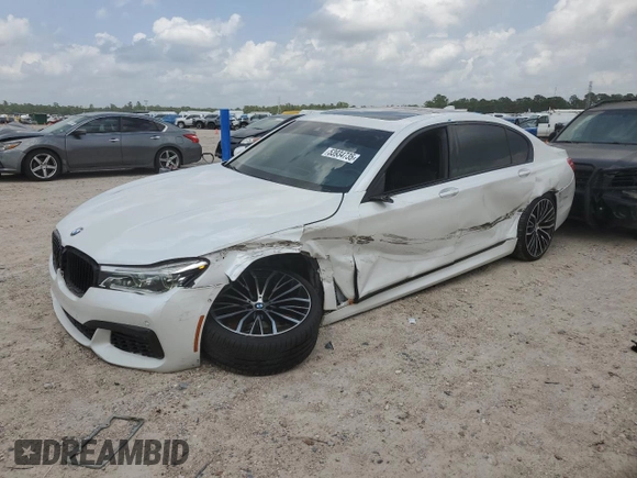 2019 BMW 7 Series 750i с VIN WBA7F0C52KGM24906, выставлен на аукционе Copart как лот 53934735 с пробегом 96 247 миль миль и Списание • Salvage title. История ставок и продаж доступна на DreamBid. Изображение 1.