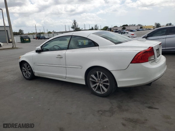 2011 Volvo C70 with VIN YV1672MC3BJ118430, listed as a Copart auction lot 50298405 with 77,501 mi miles and Clean Title. Bid and sale history available at carsss.com. Image 2.