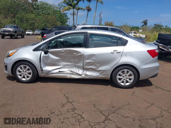 2016 Kia Rio LX with VIN KNADM4A33G6638575, listed as a IAAI auction lot 41828931 with 76,220 mi miles. Bid and sale history available at carsss.com. Image 14.