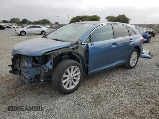 2012 Toyota Venza LE with VIN 4T3ZA3BBXCU058587, listed as a Copart auction lot 62779015 with 54,091 mi miles and Salvage title. Bid and sale history available at DreamBid. Image 1.