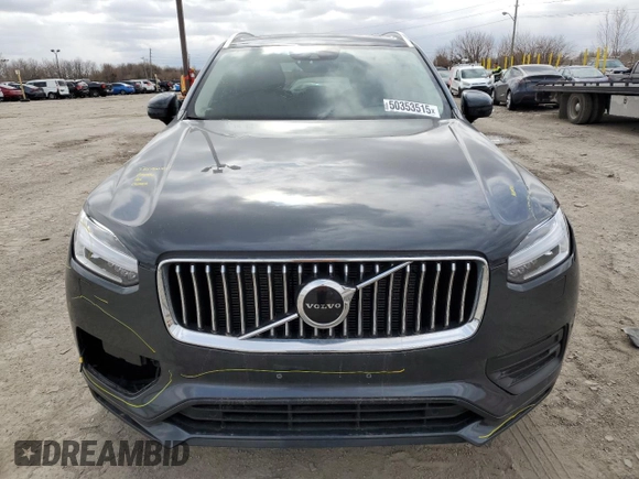 2022 Volvo XC90 Momentum with VIN YV4102PK7N1840816, listed as a Copart auction lot 50353515 with 36,558 mi miles and Salvage Title. Bid and sale history available at carsss.com. Image 5.