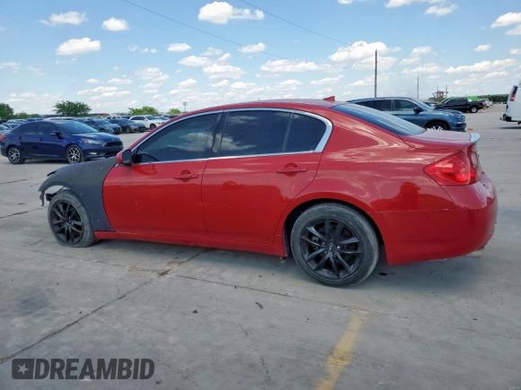 2008 Infiniti G35 x with VIN JNKBV61F28M252786, listed as a Copart auction lot 56582585 with 120,324 mi miles and Clean Title. Bid and sale history available at DreamBid. Image 2.