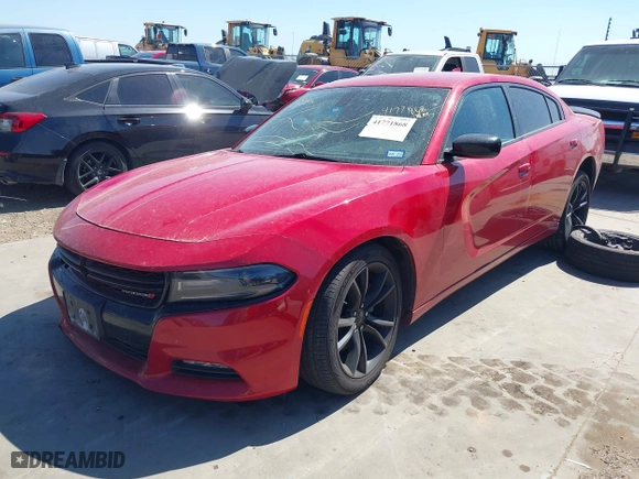 2016 Dodge Charger SXT with VIN 2C3CDXHGXGH242686, listed as a IAAI auction lot 41771868 with 187,488 mi miles. Bid and sale history available at carsss.com. Image 18.