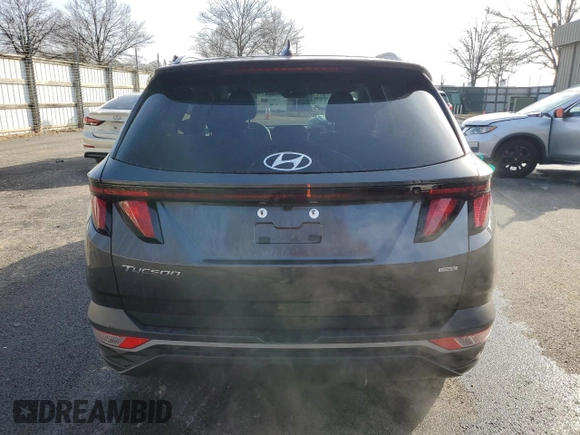 2024 Hyundai Tucson SEL with VIN 5NMJBCDEXRH328691, listed as a Copart auction lot 86625604 with 26,159 mi miles and Salvage Title. Bid and sale history available at carsss.com. Image 6.