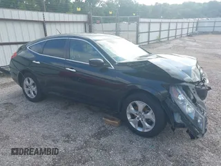 2010 Honda Crosstour EX-L z VIN 5J6TF1H57AL012903, wystawiony jako IAAI lot #42364584 z przebiegiem 196 762 mil mil oraz . Historia ofert i sprzedaży dostępna na DreamBid. Obrazek 1.