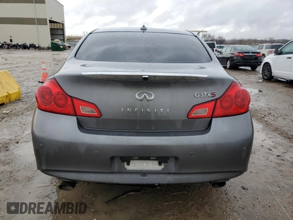 2012 Infiniti G37 x with VIN JN1CV6AR4CM676689, listed as a Copart auction lot 47630275 with Not Provided miles and Salvage Title. Bid and sale history available at DreamBid. Image 6.