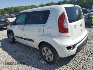 2013 Kia Soul with VIN KNDJT2A58D7503290, listed as a Copart auction lot 52391595 with 124,457 mi miles and Salvage Title. Bid and sale history available at carsss.com. Image 2.
