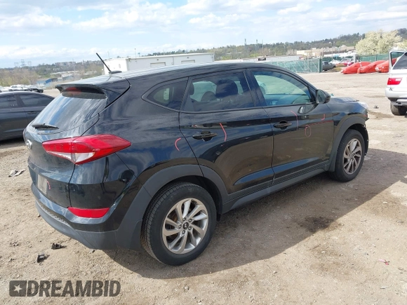 2017 Hyundai Tucson SE with VIN KM8J23A47HU536722, listed as a IAAI auction lot 42050171 with 101,092 mi miles and . Bid and sale history available at DreamBid. Image 4.
