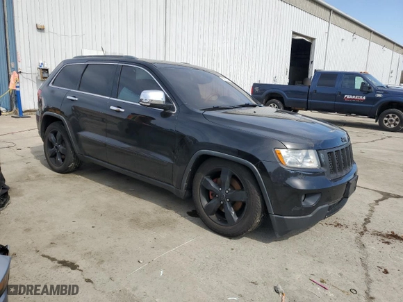 2012 Jeep Grand Cherokee Overland with VIN 1C4RJFCT0CC289767, listed as a Copart auction lot 50101145 with 0 mi miles and Clean Title. Bid and sale history available at carsss.com. Image 4.