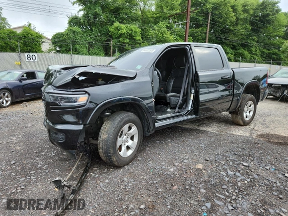 2022 Ram 1500 Limited with VIN 1C6SRFHT1NN306741, listed as a Copart auction lot 64632395 with Not provided miles and Salvage title. Bid and sale history available at DreamBid. Image 1.
