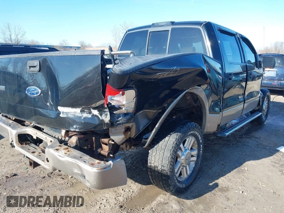 2005 Ford F-150 XLT with VIN 1FTPW145X5FB64160, listed as a IAAI auction lot 41985142 with 194,850 mi miles. Bid and sale history available at carsss.com. Image 18.