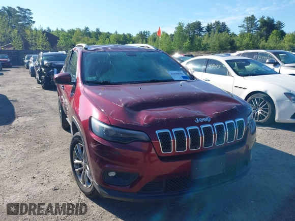 2019 Jeep Cherokee Latitude Plus with VIN 1C4PJMLB1KD191245, listed as a IAAI auction lot 42288666 with 110,720 mi miles and . Bid and sale history available at DreamBid. Image 6.