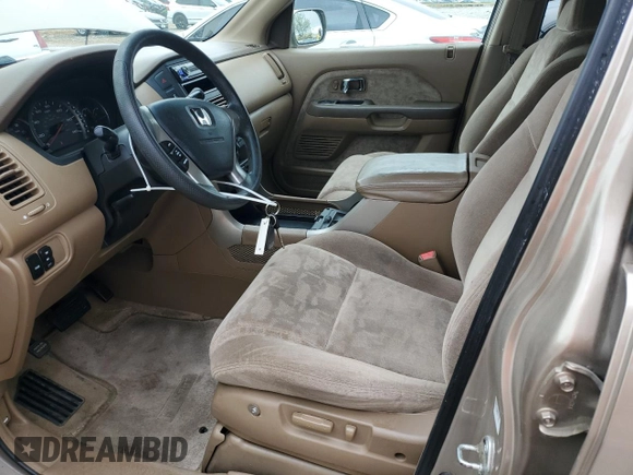 2003 Honda Pilot EX with VIN 2HKYF18463H563074, listed as a Copart auction lot 54780665 with 256,496 mi miles and Salvage Title. Bid and sale history available at DreamBid. Image 7.