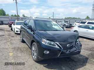 2013 Lexus RX 450h with VIN JTJBC1BA3D2436425, listed as a IAAI auction lot 42483652 with 101,235 mi miles and . Bid and sale history available at DreamBid. Image 1.