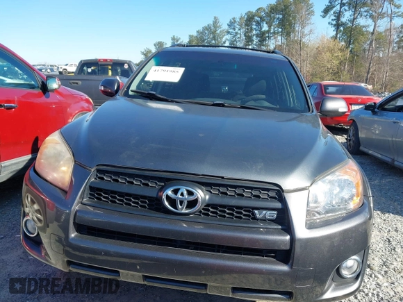 2012 Toyota RAV4 Sport with VIN JTMRK4DV7C5107455, listed as a IAAI auction lot 41791985 with 205,191 mi miles. Bid and sale history available at carsss.com. Image 12.