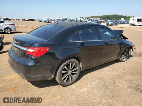 2013 Chrysler 200 Touring with VIN 1C3CCBBB7DN549769, listed as a Copart auction lot 53560835 with 178,414 mi miles and Salvage Title. Bid and sale history available at DreamBid. Image 3.