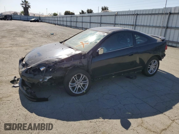 2005 Acura RSX with VIN JH4DC53815S005726, listed as a Copart auction lot 60352395 with 190,809 mi miles and Salvage title. Bid and sale history available at DreamBid. Image 1.