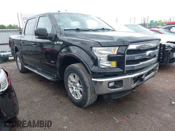 2016 Ford F-150 XLT with VIN 1FTEW1EP1GFB82802, listed as a IAAI auction lot 42159500 with 152,892 mi miles and . Bid and sale history available at DreamBid. Image 1.