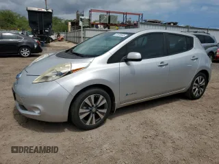 2015 Nissan LEAF S z VIN 1N4AZ0CP7FC305351, wystawiony jako Copart lot #51838645 z przebiegiem 21 649 mil mil oraz Tytuł czysty. Historia ofert i sprzedaży dostępna na DreamBid. Obrazek 1.