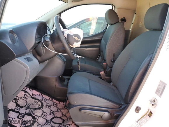 2015 Chevrolet City Express Cargo Van LS with VIN 3N63M0YN7FK699529, listed as a Copart auction lot 46187635 with 122,193 mi miles and Salvage Title. Bid and sale history available at carsss.com. Image 7.