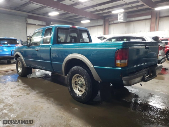 1994 Ford Ranger Splash with VIN 1FTCR15XXRPA48799, listed as a Copart auction lot 86520054 with 21,680 mi miles and Salvage Title. Bid and sale history available at carsss.com. Image 2.