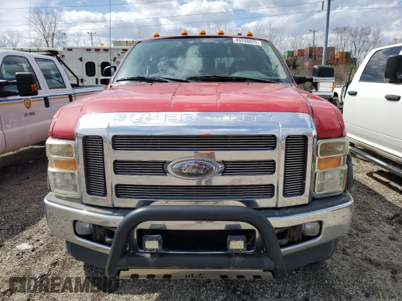 2010 Ford F-350 with VIN 1FTWW3BY7AEA01275, listed as a Copart auction lot 49258825 with 212,004 mi miles and Salvage title. Bid and sale history available at DreamBid. Image 5.