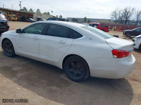 2016 Chevrolet Impala LS with VIN 2G11Z5SA3G9119697, listed as a IAAI auction lot 41688523 with 196,790 mi miles. Bid and sale history available at carsss.com. Image 3.