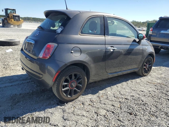 2016 FIAT 500 Pop with VIN 3C3CFFAR8GT246162, listed as a Copart auction lot 74995164 with 90,346 mi miles and Salvage title. Bid and sale history available at DreamBid. Image 3.