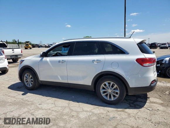 2018 Kia Sorento LX with VIN 5XYPG4A5XJG357564, listed as a Copart auction lot 52898254 with 92,010 mi miles and Salvage Title. Bid and sale history available at DreamBid. Image 2.
