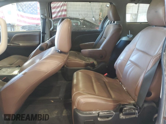 2016 Toyota Sienna XLE with VIN 5TDYK3DC1GS712589, listed as a Copart auction lot 53481245 with 125,487 mi miles and Salvage Title. Bid and sale history available at carsss.com. Image 11.