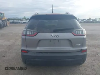 2019 Jeep Cherokee Latitude with VIN 1C4PJLCB8KD366438, listed as a IAAI auction lot 41851154 with 47,637 mi miles. Bid and sale history available at carsss.com. Image 16.