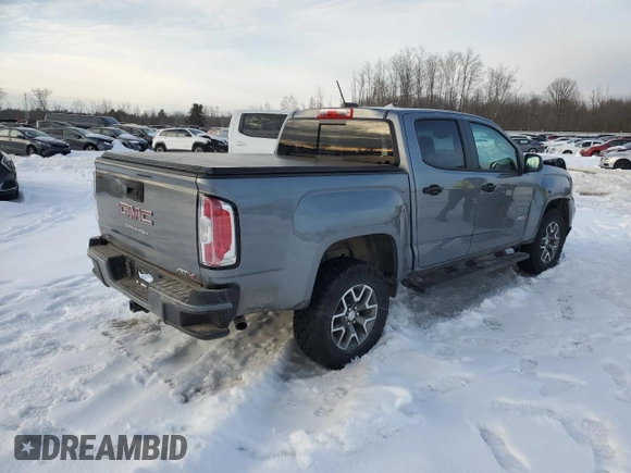 2022 GMC Canyon 4WD AT4 w/Cloth with VIN 1GTG6FEN9N1127416, listed as a Copart auction lot 46183875 with 32,896 mi miles and Salvage Title. Bid and sale history available at carsss.com. Image 3.
