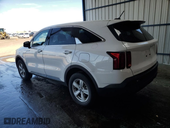 2023 Kia Sorento LX with VIN 5XYRGDLC4PG180524, listed as a Copart auction lot 58495124 with 23,564 mi miles and Clean Title. Bid and sale history available at carsss.com. Image 2.