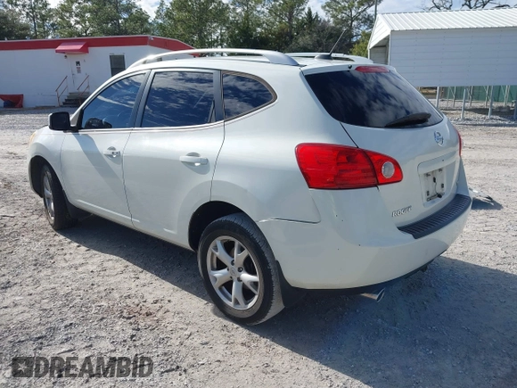 2009 Nissan Rogue SL with VIN JN8AS58T39W058077, listed as a IAAI auction lot 41311692 with 131,765 mi miles and . Bid and sale history available at DreamBid. Image 3.