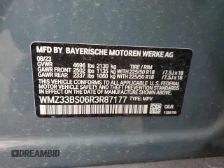 2024 MINI Countryman John Cooper Works z VIN WMZ33BS06R3R87177, wystawiony jako Copart lot #77882644 z przebiegiem 8 447 mil mil oraz Szkoda całkowita • Salvage title. Historia ofert i sprzedaży dostępna na DreamBid. Obrazek 14.