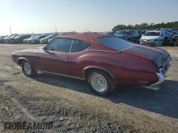 1971 Oldsmobile Cutlass with VIN 336871R112067, listed as a Copart auction lot 66771714 with 42,778 mi miles and Clean Title. Bid and sale history available at DreamBid. Image 2.