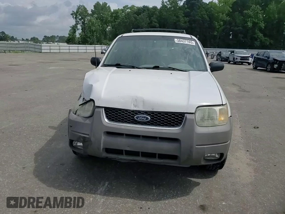 2002 Ford Escape XLT Choice with VIN 1FMYU04172KA40489, listed as a Copart auction lot 58437165 with 212,793 mi miles and Salvage title. Bid and sale history available at DreamBid. Image 14.