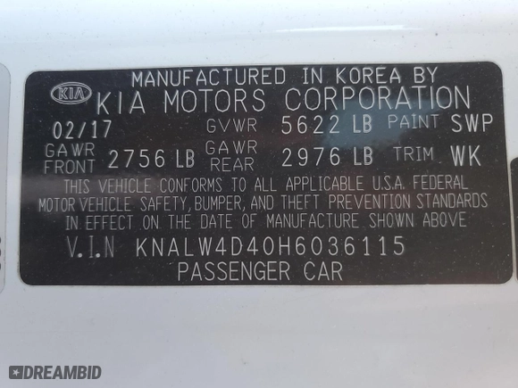 2017 Kia K900 Luxury with VIN KNALW4D40H6036115, listed as a Copart auction lot 46630905 with 85,964 mi miles and Salvage Title. Bid and sale history available at carsss.com. Image 15.