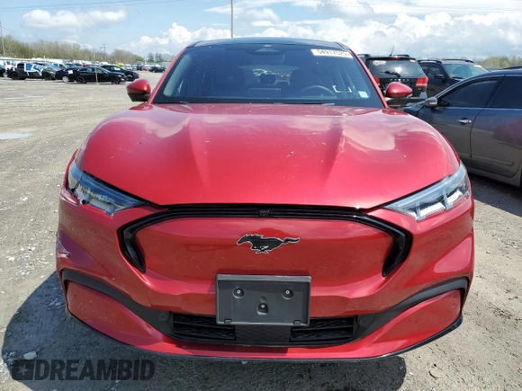 2021 Ford Mustang Mach-E Premium with VIN 3FMTK3SU5MMA08036, listed as a Copart auction lot 54917525 with 45,696 mi miles and Salvage Title. Bid and sale history available at DreamBid. Image 5.