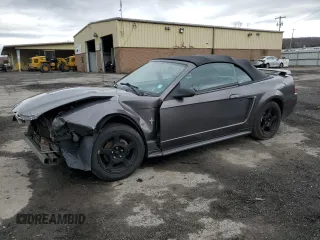 2003 Ford Mustang Deluxe with VIN 1FAFP44403F303359, listed as a Copart auction lot 48156705 with 176,409 mi miles and Salvage Title. Bid and sale history available at carsss.com. Image 1.