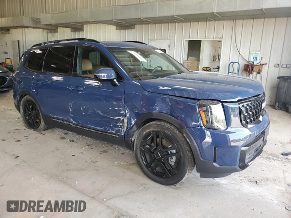 2024 Kia Telluride SX Prestige X-Pro z VIN 5XYP5DGC6RG465574, wystawiony jako Copart lot #62007015 z przebiegiem 23 718 mil mil oraz Szkoda całkowita • Salvage title. Historia ofert i sprzedaży dostępna na DreamBid. Obrazek 4.