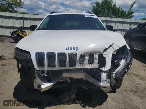 2022 Jeep Cherokee Limited with VIN 1C4PJMDN2ND527286, listed as a Copart auction lot 58162745 with 10,424 mi miles and Salvage title. Bid and sale history available at DreamBid. Image 5.
