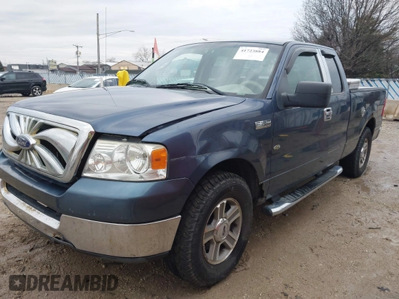 2005 Ford F-150 STX with VIN 1FTRX12W65FA56345, listed as a IAAI auction lot 41723884 with 251,594 mi miles. Bid and sale history available at carsss.com. Image 2.