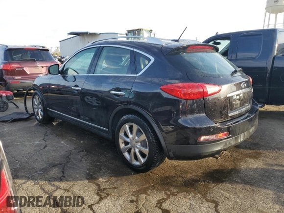 2012 Infiniti EX Journey with VIN JN1AJ0HR7CM452676, listed as a Copart auction lot 77677864 with 65,137 mi miles and Salvage Title. Bid and sale history available at DreamBid. Image 2.