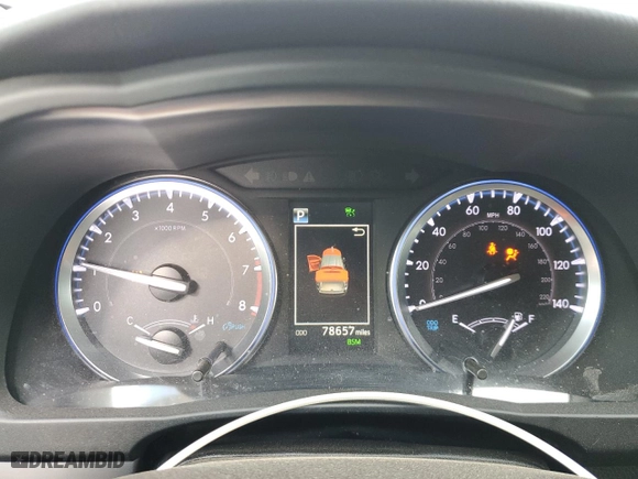 2019 Toyota Highlander SE with VIN 5TDJZRFH7KS613583, listed as a Copart auction lot 47054825 with 78,657 mi miles and Salvage Title. Bid and sale history available at carsss.com. Image 9.