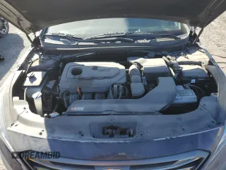 2017 Hyundai Sonata Sport with VIN 5NPE34AF6HH543634, listed as a Copart auction lot 44076185 with 110,695 mi miles and Salvage Title. Bid and sale history available at carsss.com. Image 11.