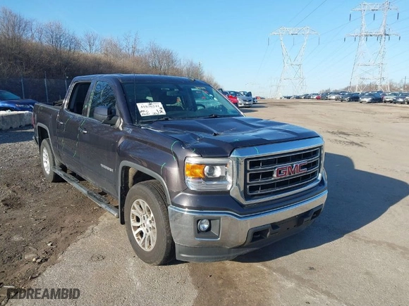 2014 GMC Sierra 1500 SLE with VIN 3GTU2UEC4EG341491, listed as a IAAI auction lot 41836241 with 177,101 mi miles. Bid and sale history available at carsss.com. Image 6.