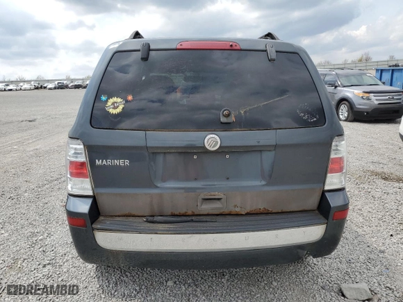 2010 Mercury Mariner with VIN 4M2CN8B79AKJ08026, listed as a Copart auction lot 53086515 with 224,250 mi miles and Clean Title. Bid and sale history available at carsss.com. Image 6.