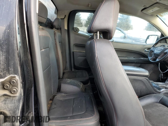 2015 GMC Canyon 4WD SLE with VIN 1GTH6BE34F1178948, listed as a Copart auction lot 89195415 with 162,510 mi miles and Salvage Title. Bid and sale history available at carsss.com. Image 10.