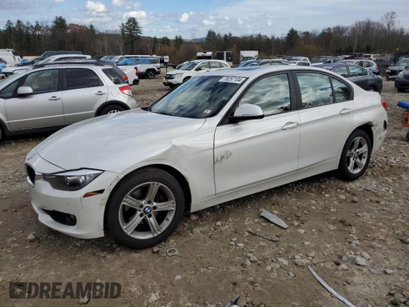 2013 BMW 3 Series 328i xDrive with VIN WBA3B5C50DJ598728, listed as a Copart auction lot 78257134 with 93,106 mi miles and Salvage Title. Bid and sale history available at carsss.com. Image 1.